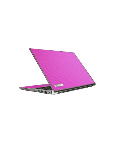 Toshiba Z30B PINK CARBON FIBER Laptop Skin