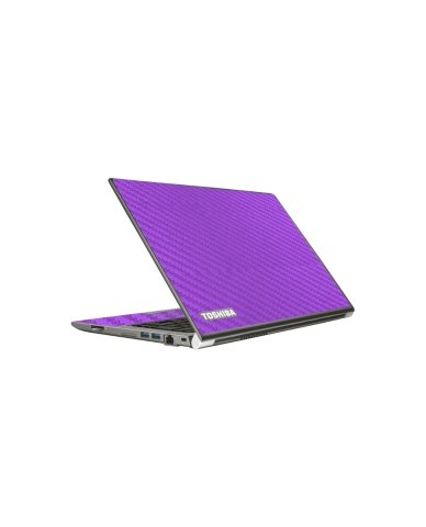 Toshiba Z30B PURPLE CARBON FIBER Laptop Skin