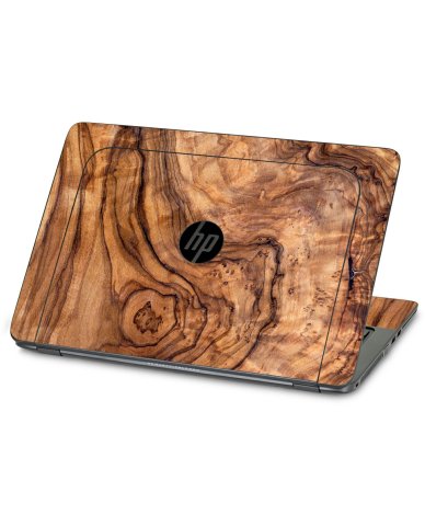 HP ZBook 15U G2 OLIVE WOOD Laptop Skin