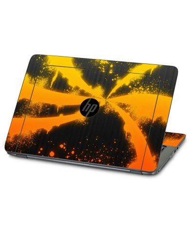 HP ZBook 15U G2 ORANGE TWIST Laptop Skin
