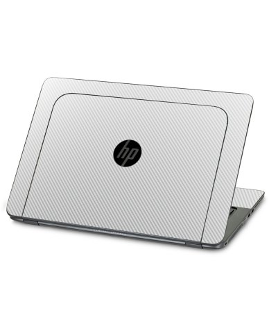 HP ZBook 15U G2 WHITE CARBON FIBER Laptop Skin