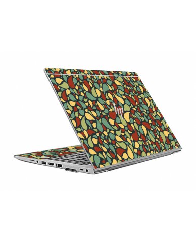 HP ZBook 14U G5 MOSAIC PETALS Laptop Skin