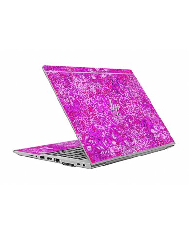 HP ZBook 14U G5 OCEAN BOTTOM FLOWERS Laptop Skin