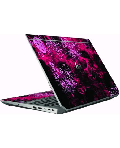 HP ZBook 15 G5 STRAWBERRY CROSSBONES Laptop Skin