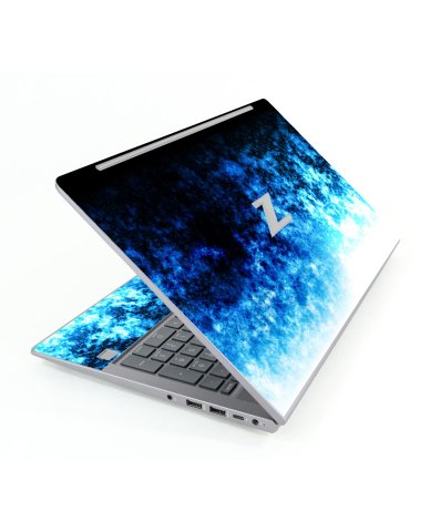 HP ZBook 15 Power G7 Mobile Workstation ABSTRACT FLAMES Laptop Skin