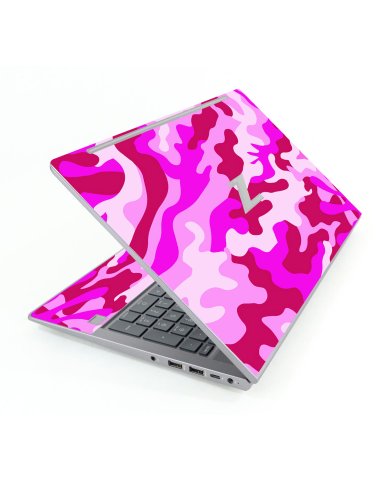 HP ZBook 15 Power G7 Mobile Workstation PINK CAMO Laptop Skin