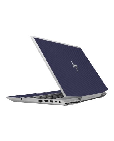 HP ZBook 15V G5 Mobile Workstation BLUE CARBON FIBER Laptop Skin