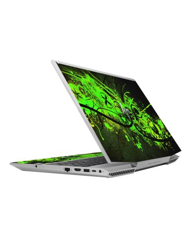 HP ZBook 15V G5 Mobile Workstation GRAFFITI GREEN Laptop Skin