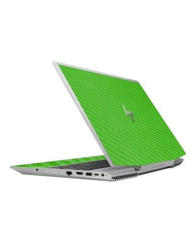 HP ZBook 15V G5 Mobile Workstation GREEN CARBON FIBER Laptop Skin