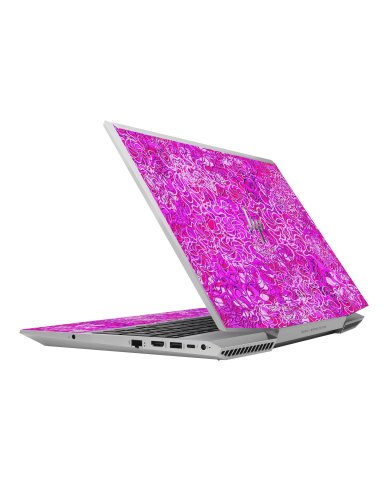 HP ZBook 15V G5 Mobile Workstation OCEAN BOTTOM FLOWERS Laptop Skin