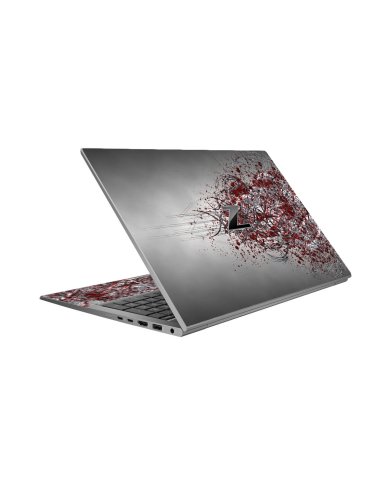 HP ZBook Firefly 14 G7 TRIBAL GRUNGE Laptop Skin