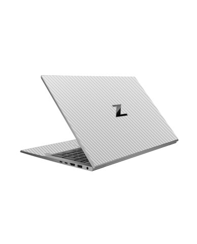 HP ZBook Firefly 14 G7 WHITE CARBON FIBER Laptop Skin