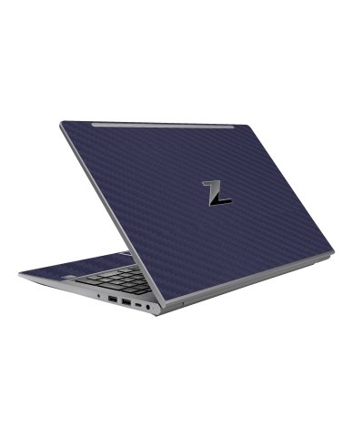 HP ZBook Power G9 Mobile Workstation BLUE CARBON FIBER Laptop Skin