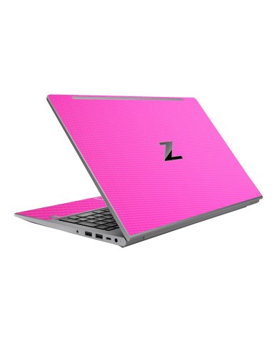HP ZBook Power G9 Mobile Workstation PINK CARBON FIBER Laptop Skin