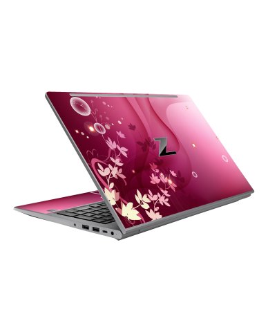 HP ZBook Power G9 Mobile Workstation PINK ZEN Laptop Skin