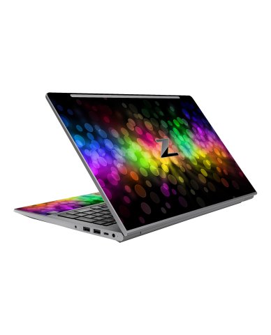 HP ZBook Power G9 Mobile Workstation RAINBOW BOKEH Laptop Skin