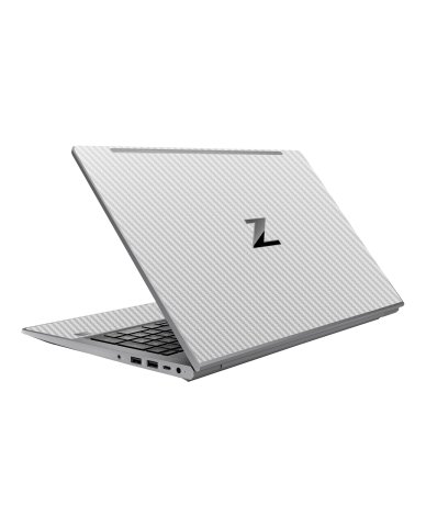 HP ZBook Power G9 Mobile Workstation WHITE CARBON FIBER Laptop Skin