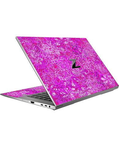 HP ZBook Studio G7 Mobile Workstation OCEAN BOTTOM FLOWERS Laptop Skin