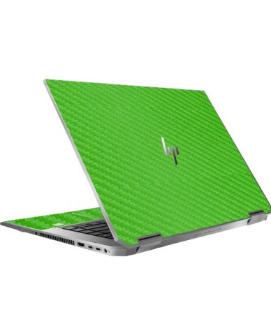 HP ZBook Studio X360 G5 Mobile Workstation GREEN CARBON FIBER Laptop Skin