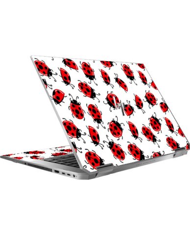 HP ZBook Studio X360 G5 Mobile Workstation LADYBUGGIN Laptop Skin