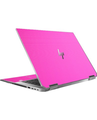 HP ZBook Studio X360 G5 Mobile Workstation PINK CARBON FIBER Laptop Skin