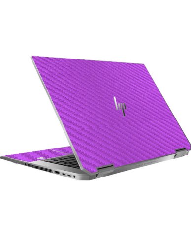 HP ZBook Studio X360 G5 Mobile Workstation PURPLE CARBON FIBER Laptop Skin