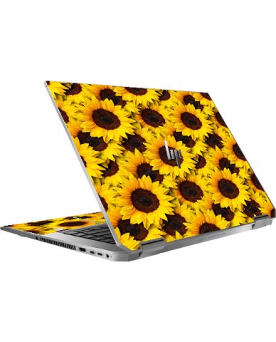 HP ZBook Studio X360 G5 Mobile Workstation SUNFLOWERS Laptop Skin