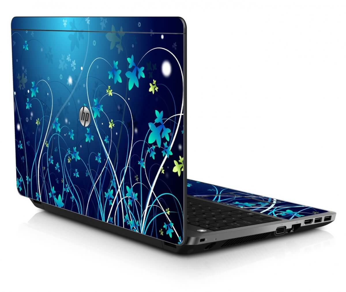 BLUE FLOWER HP ProBook 4545S Skin