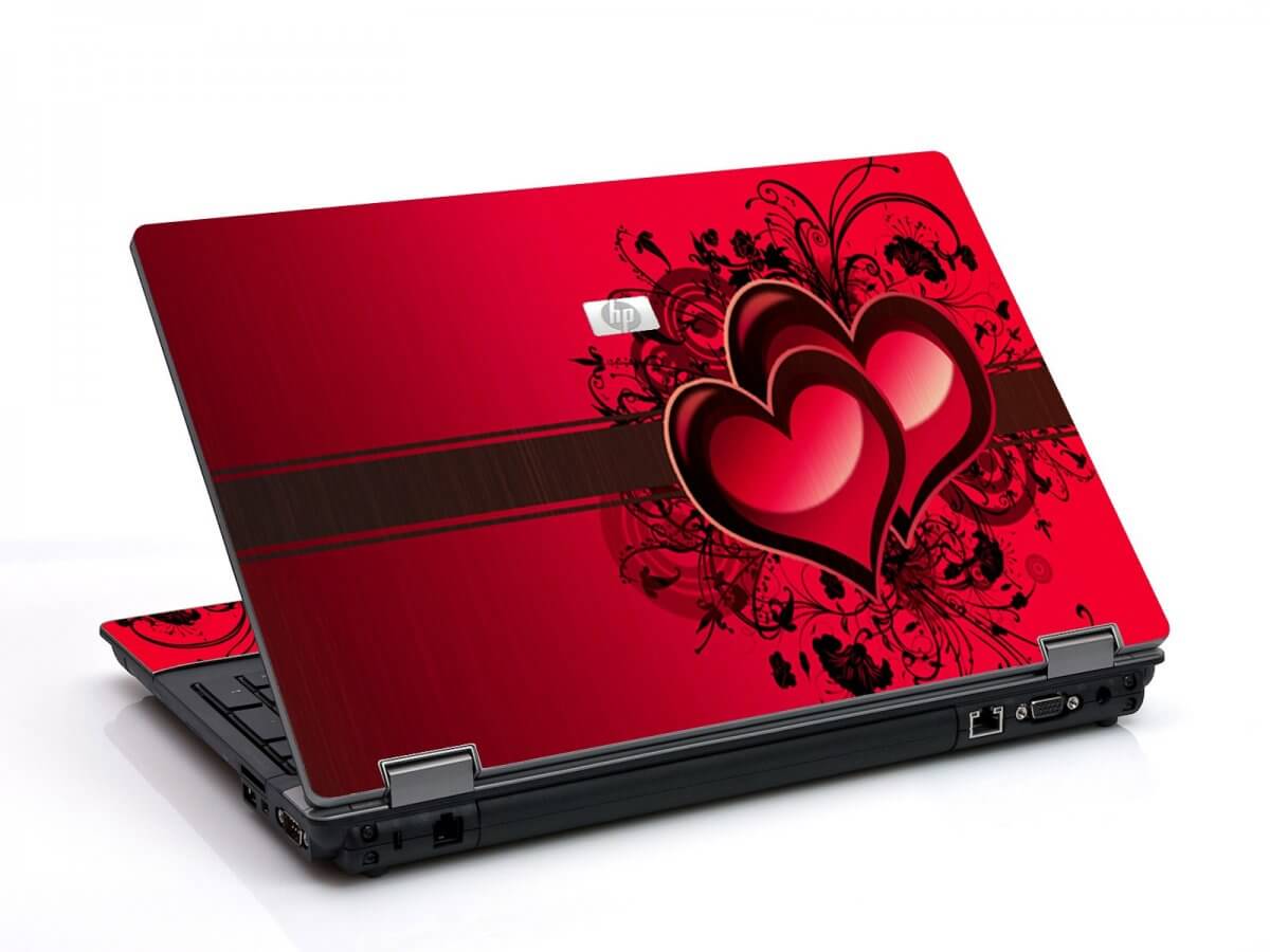 Love Heart 6530B Laptop Skin