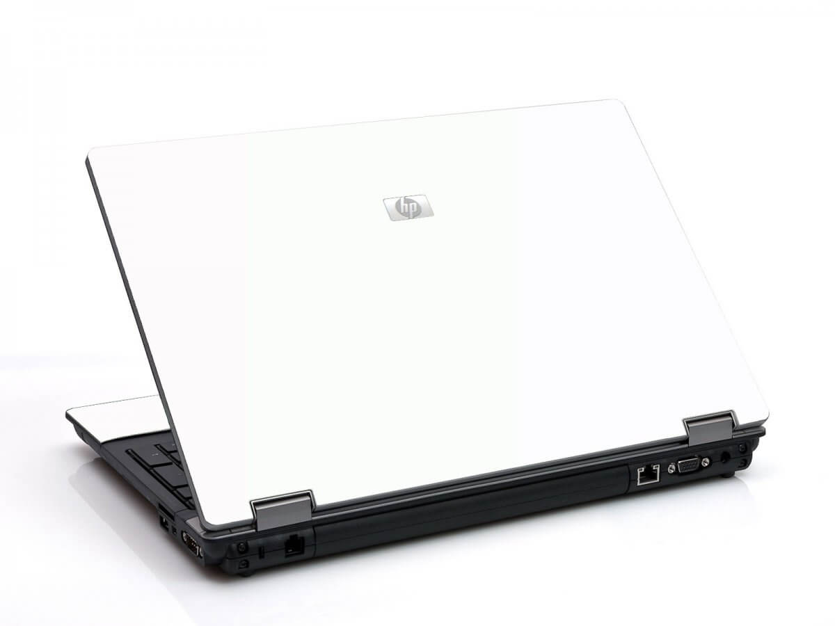 White 6530B Laptop Skin