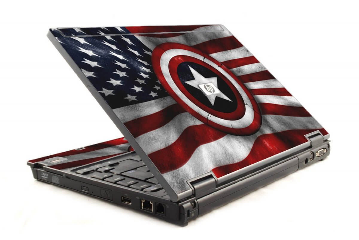 Capt America Flag 6930P Laptop Skin