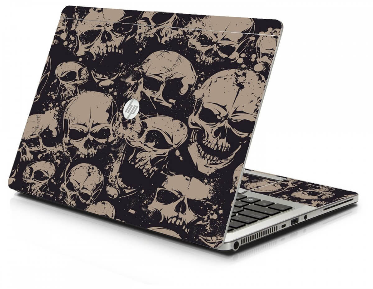 Grunge Skulls HP 9470M Laptop Skin