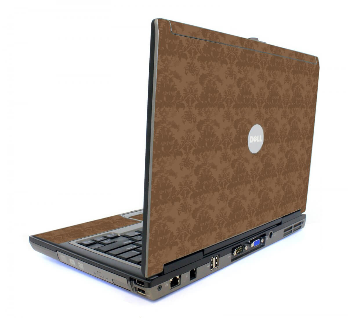 Dark Damask Dell D620 Laptop Skin