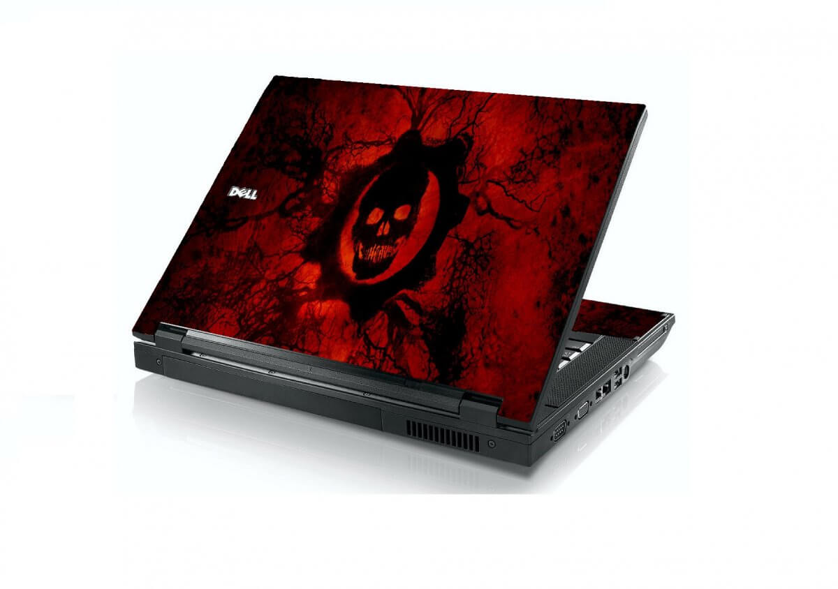 Dark Skull Dell E5400 Laptop Skin