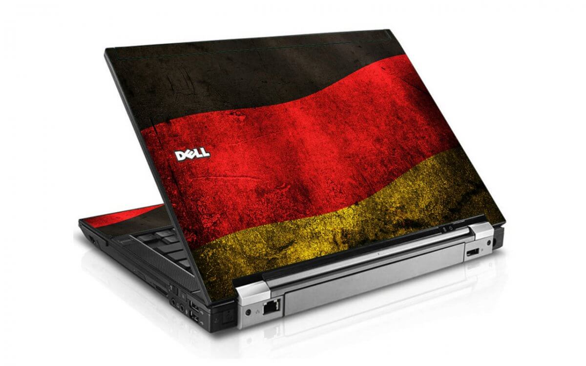 German Flag Dell E6400 Laptop Skin