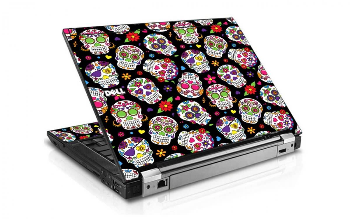 Sugar Skulls Dell E6400 Laptop Skin