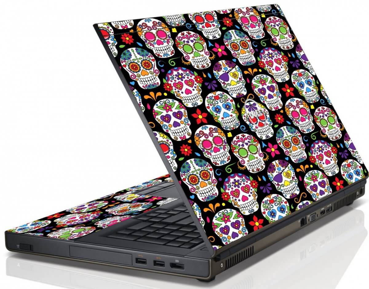 Sugar Skulls Seven Dell M4600 Laptop Skin