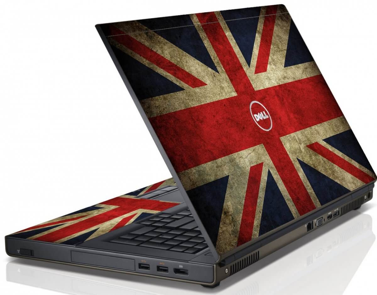 British Flag Dell M6600 Laptop Skin