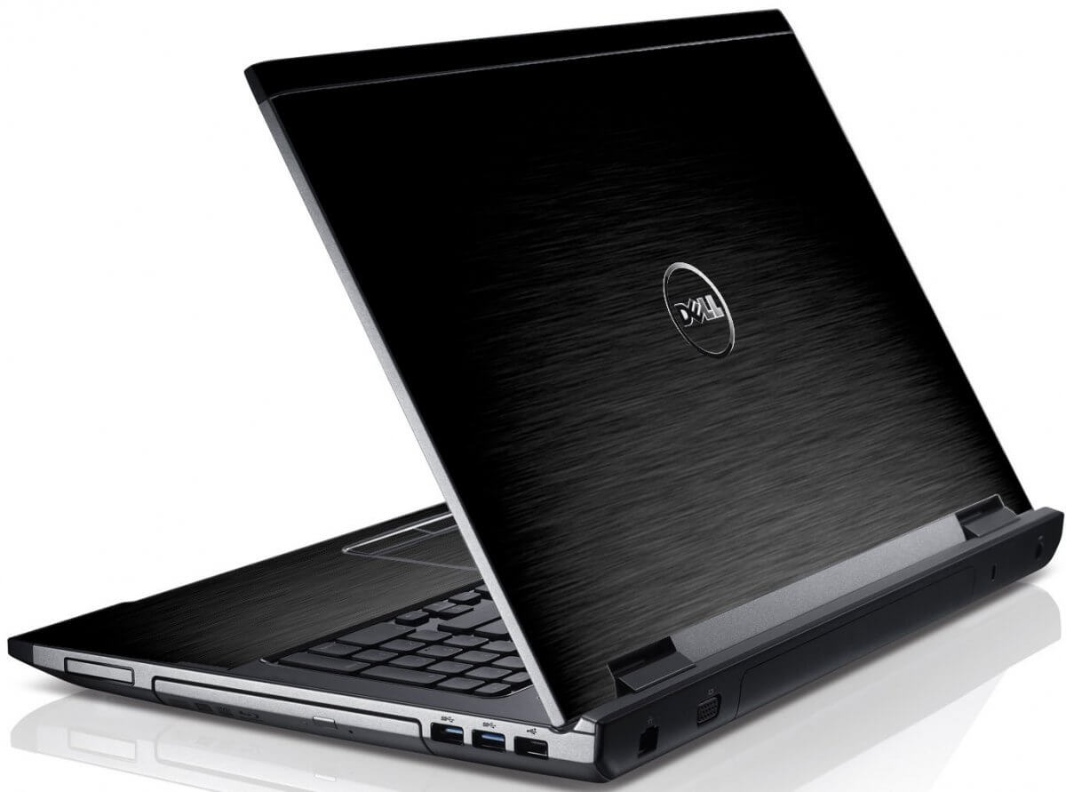 MTS Black Dell V3550 Laptop Skin