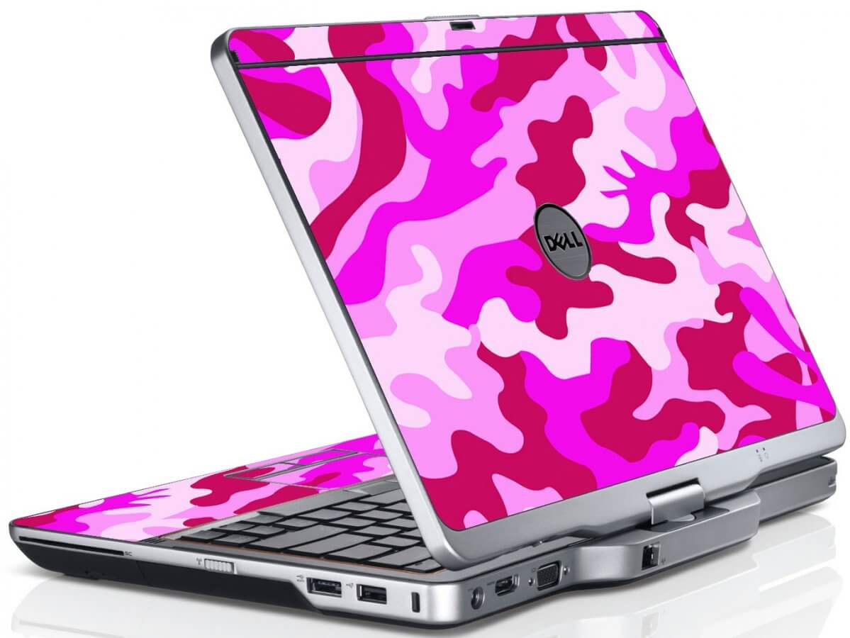 Pink Camo Dell XT3 Laptop Skin