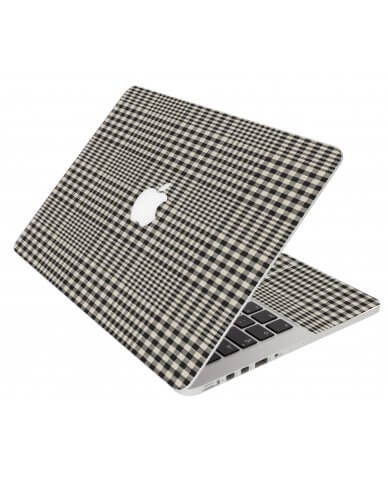 Grey Plaid Apple Macbook Air 11 A1370 Laptop Skin