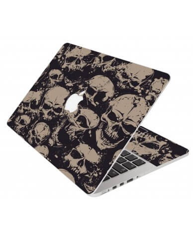 Grunge Skulls Apple Macbook Air 13 A1466 Laptop Skin