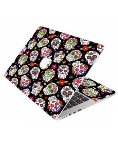 Sugar Skulls Apple Macbook Original 13 A1181 Laptop Skin