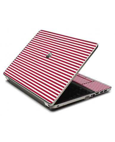 Red Stripes 4535S Laptop Skin