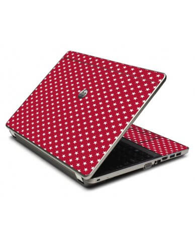 Red White Stars 4535S Laptop Skin