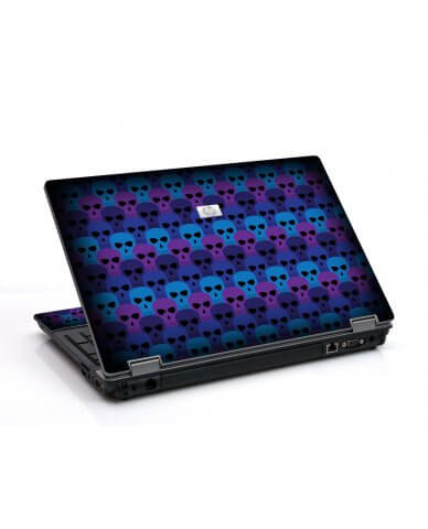 Blue Skulls 6730B Laptop Skin