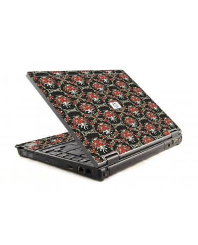 Flower Black Versailles 6930P Laptop Skin