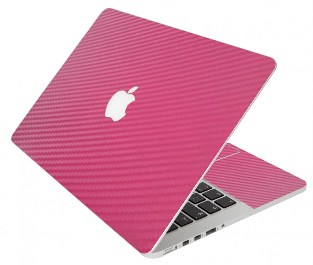 PINK TEXTURED CARBON FIBER MacBook Pro 13 Retina A1425 Laptop Skin