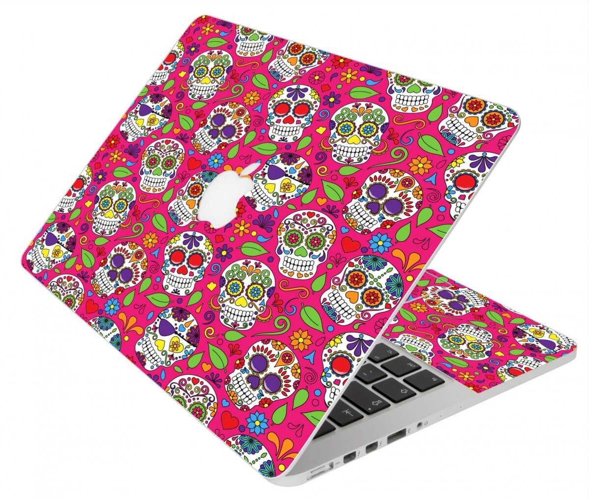 PINK SUGAR SKULLS MacBook Pro 13 Retina A1425 Laptop Skin
