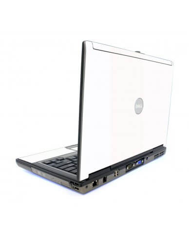 White Dell D620 Laptop Skin